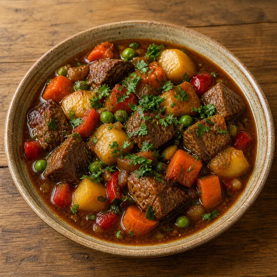 Tocană de vită cu legume
